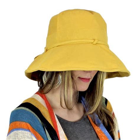 extra wide brim bucket hat.